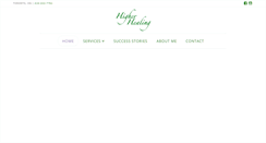 Desktop Screenshot of higherhealing.ca